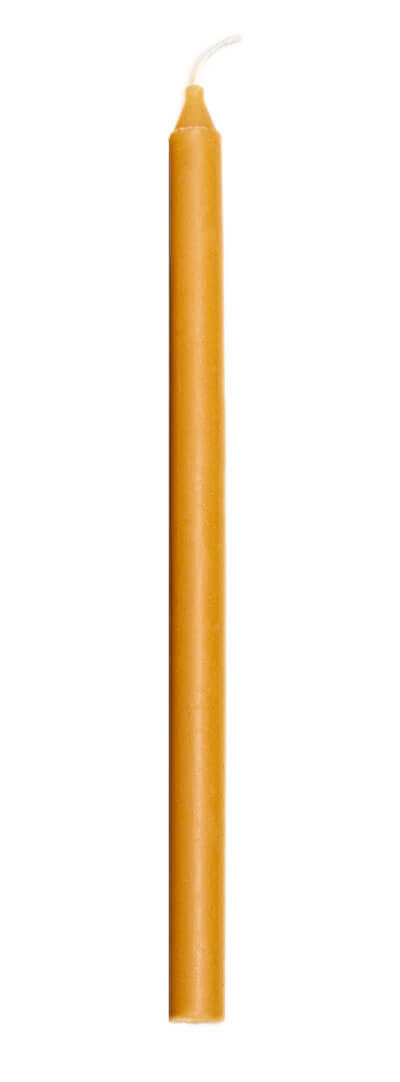 Pure beeswax candles | 1/2 x 9